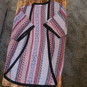 Beautiful Multi-Color Shear Wrap